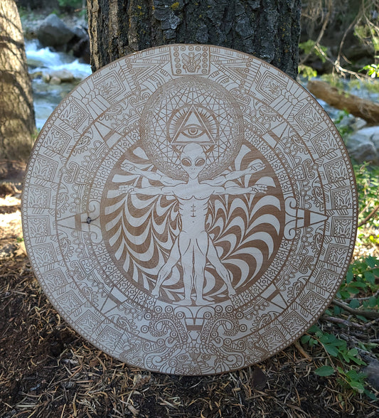 The Virtruvian Alien Maya