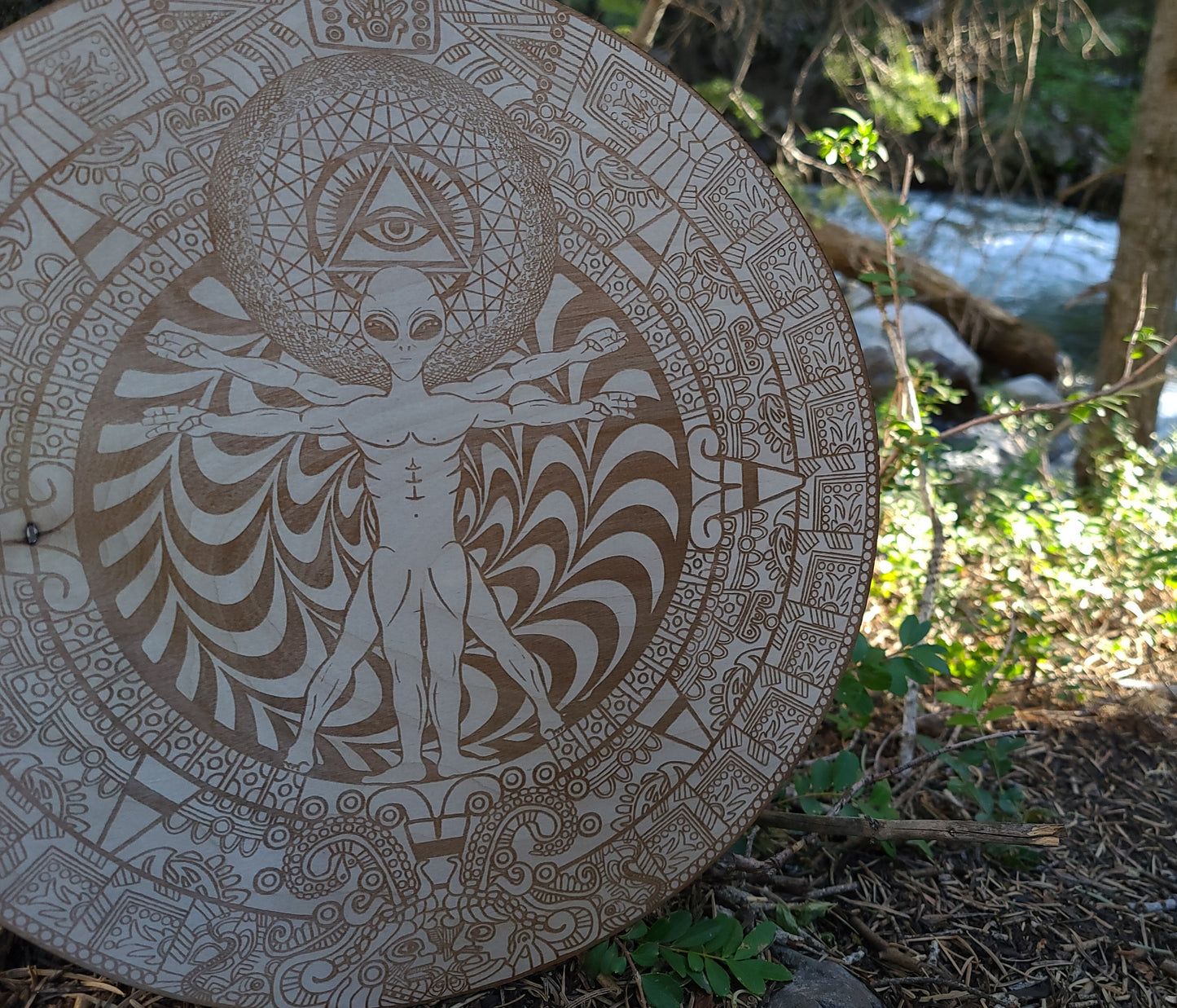 The Virtruvian Alien Maya