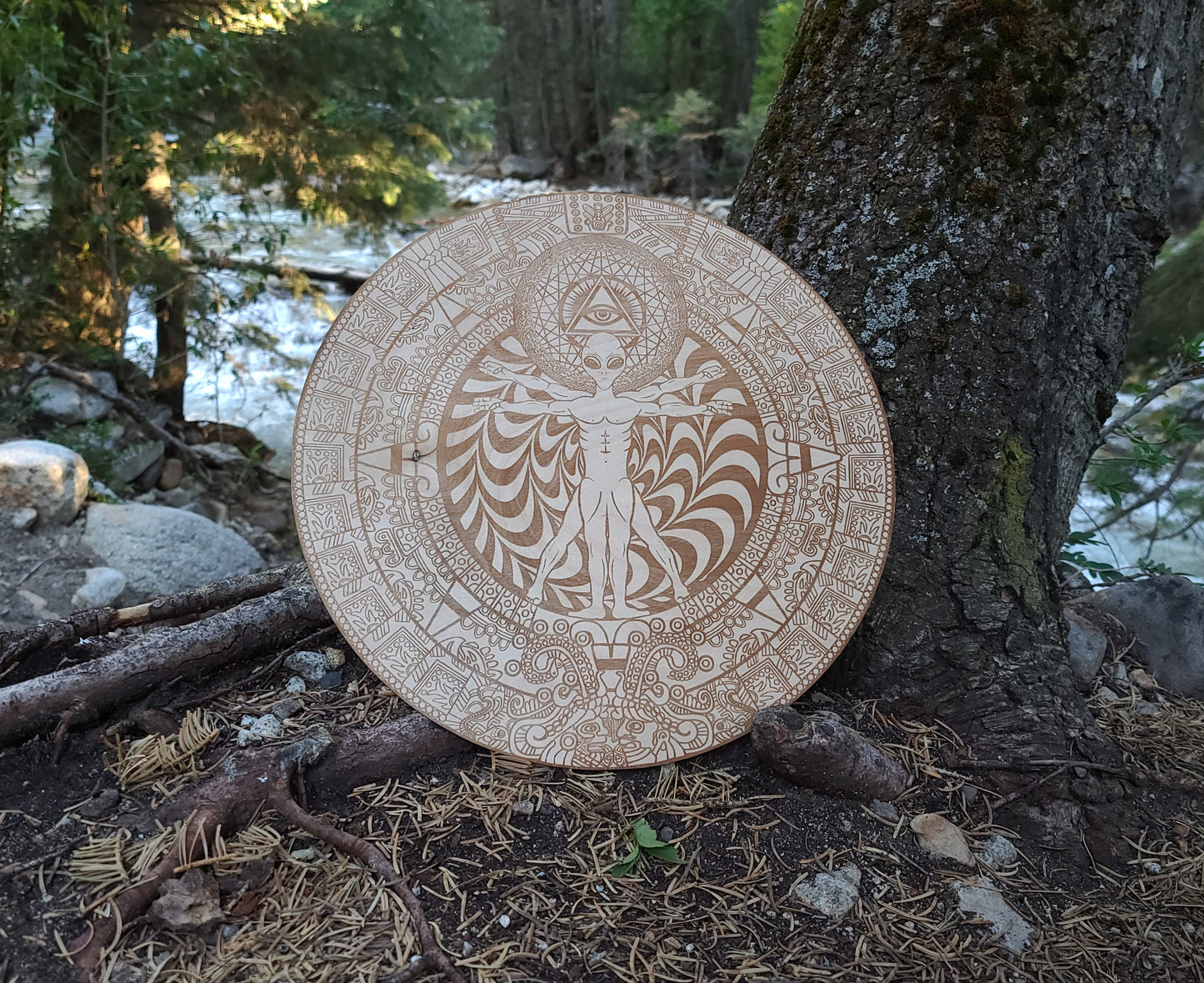 The Virtruvian Alien Maya