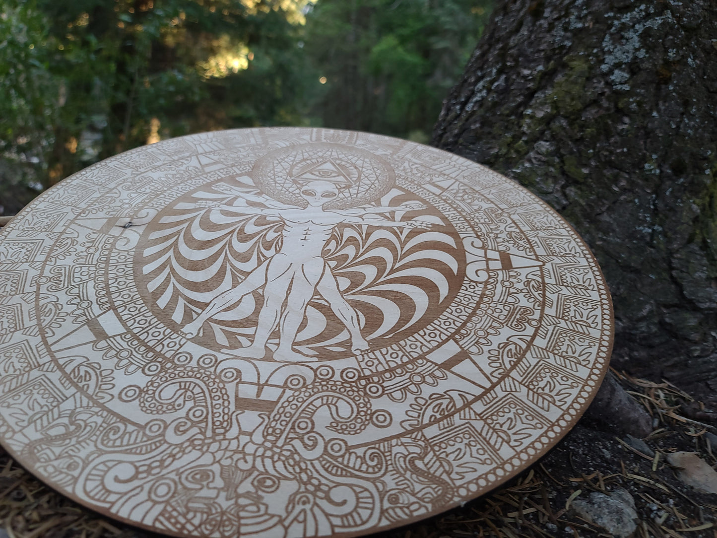 The Virtruvian Alien Maya