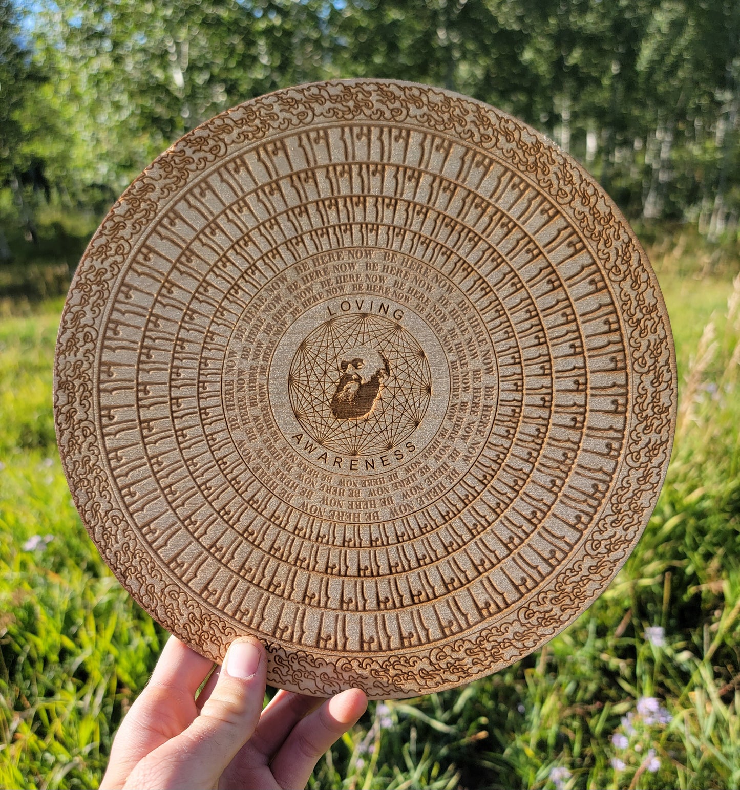 Ram Dass Sanskrit Mandala