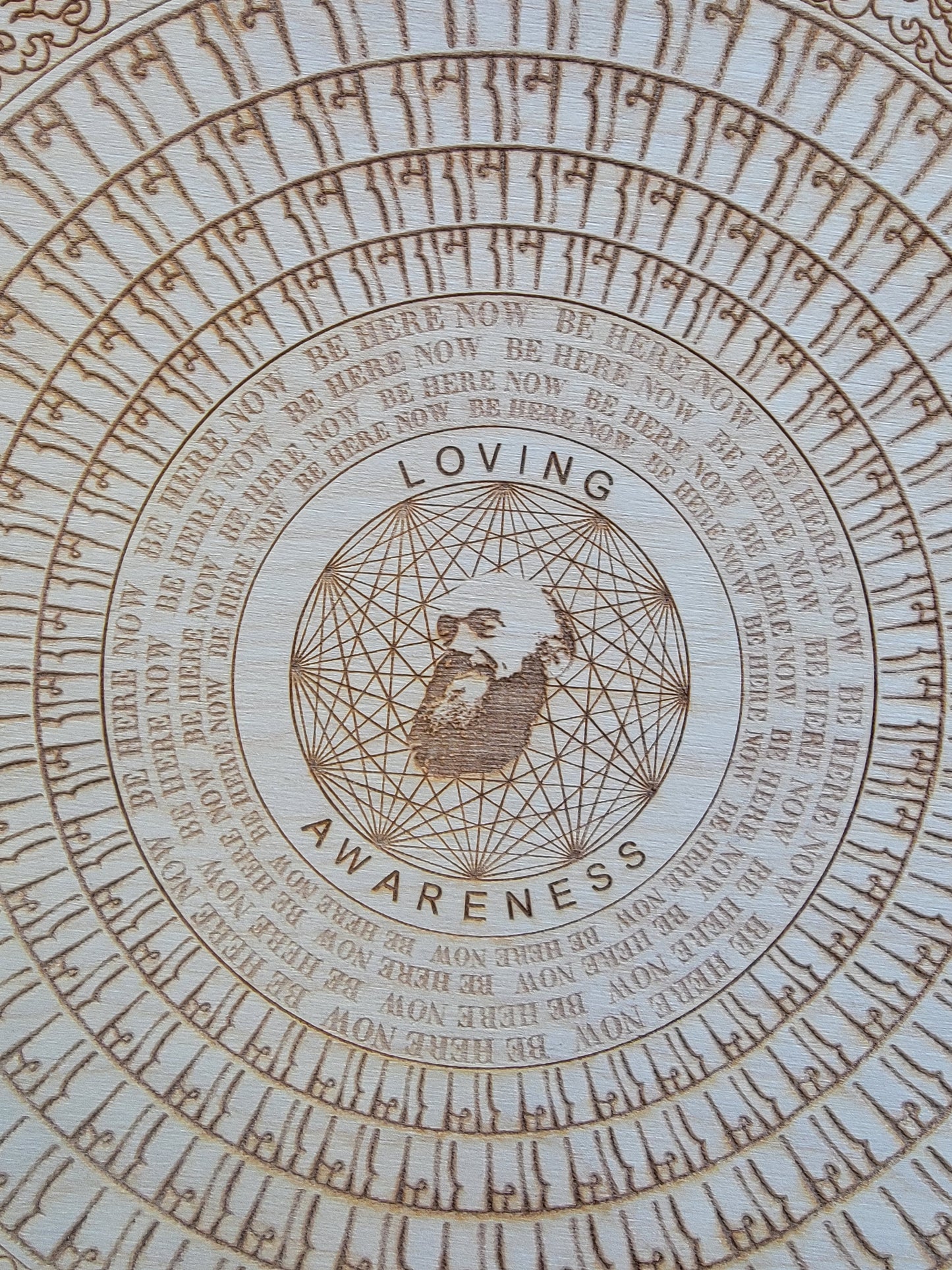 Ram Dass Sanskrit Mandala