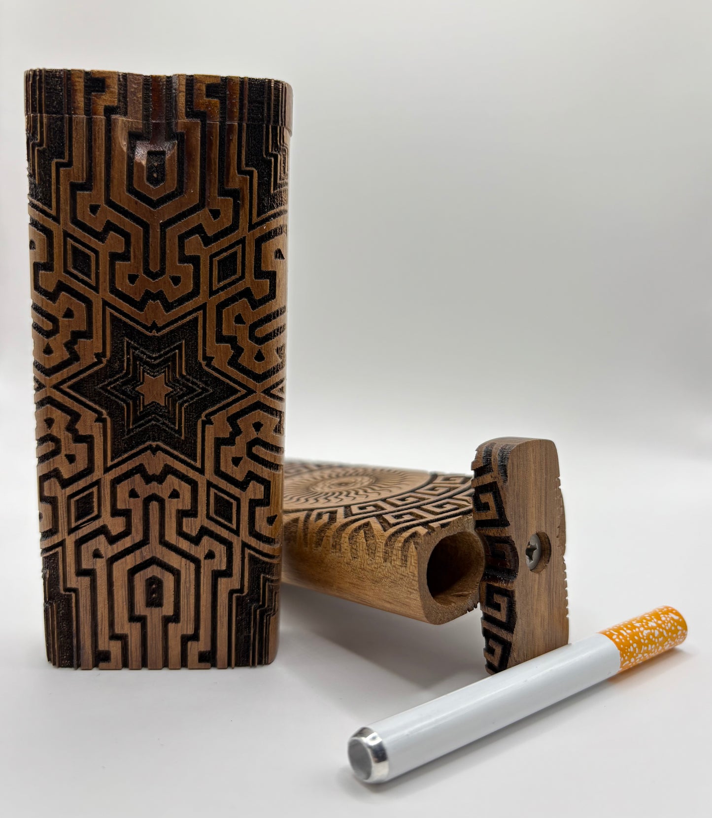 Wooden Dugout with One-hitter