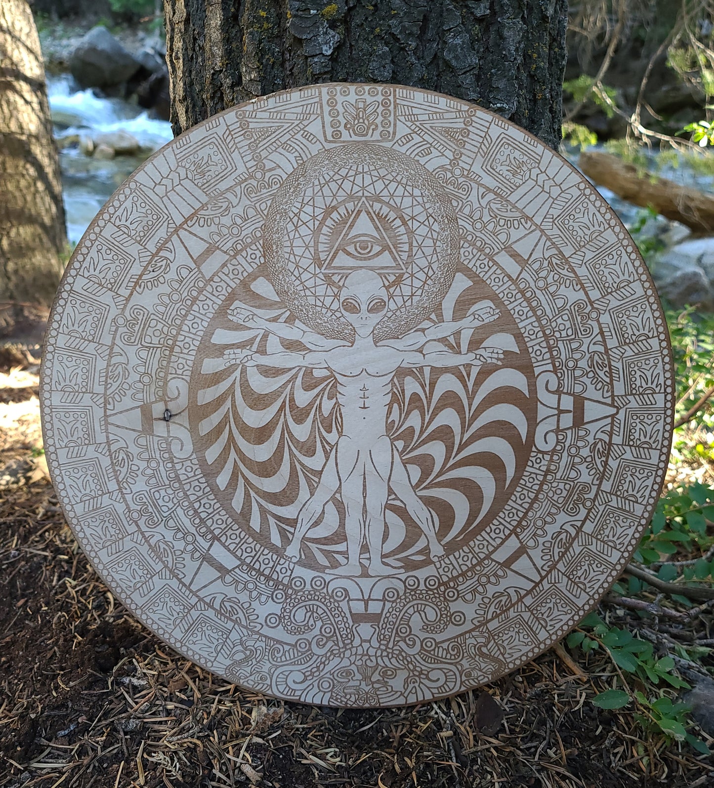 The Virtruvian Alien Maya