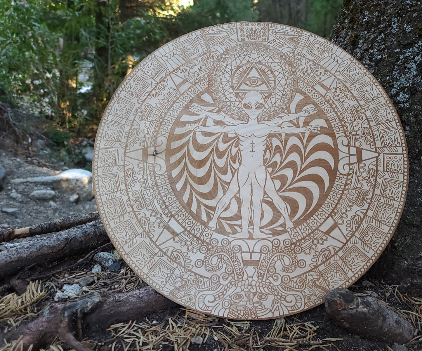 The Virtruvian Alien Maya