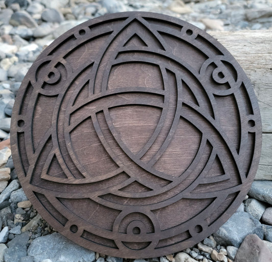 Layered Triquetra