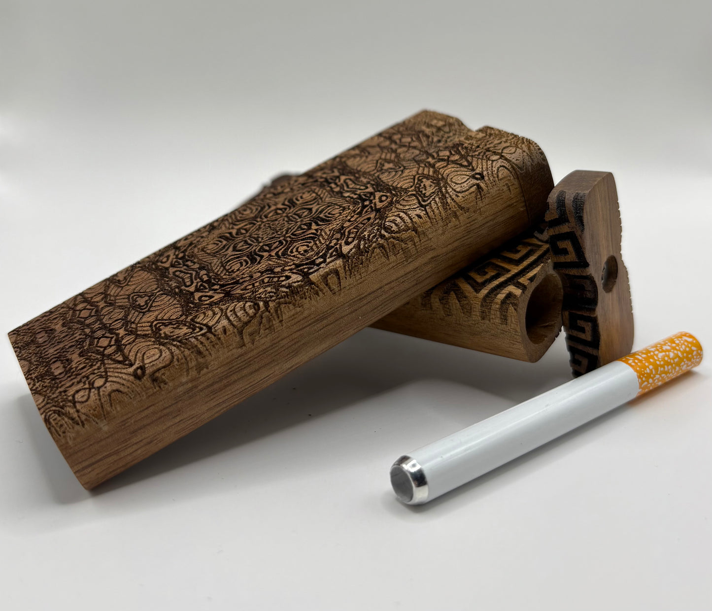 Wooden Dugout with One-hitter